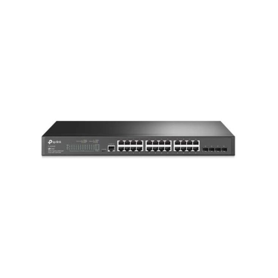 TP-LINK OMADA TL-SG3428 24 PORT GIGABIT+4XGIGABIT SFP UPLINK L2+ YÖNETİLEBİLİR RACKMOUNT SWITCH