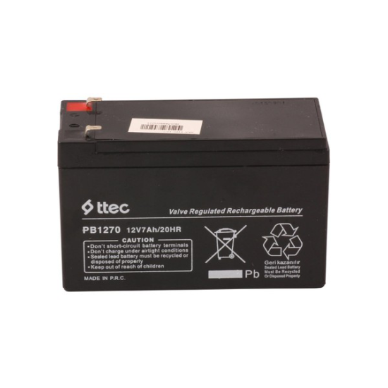 TTEC 12V 7A/HR KURU AKÜ