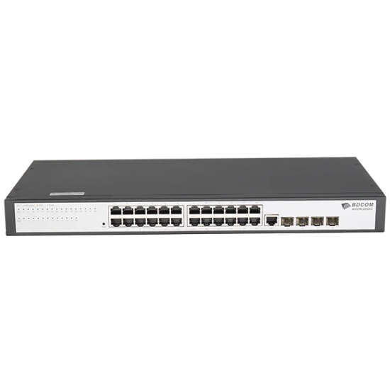 BDCOM S2528-C 24 GE Gigabit 24 Port Yönetilebilir Network Switch