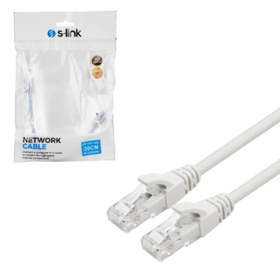 S-link SL-CAT6030 30cm Utp CAT6 Kablo
