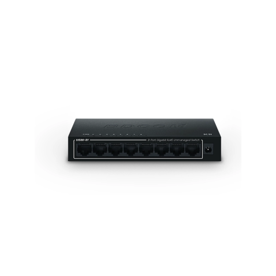 BDCOM S1500-8T 8 Port 10/100/1000 Yönetilemez DATA SMB Switch
