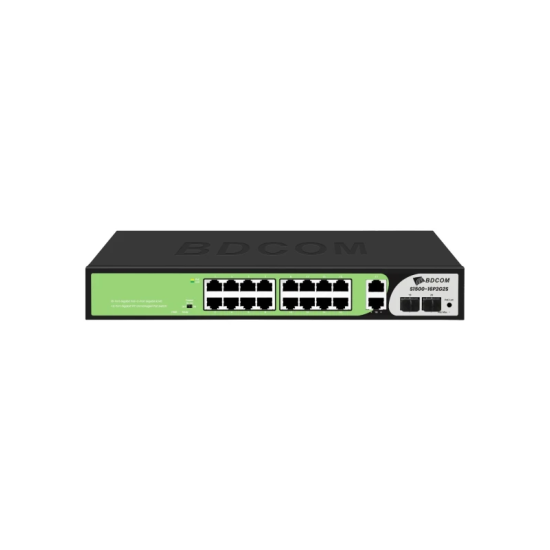 BDCOM S1500-24T2S 24 PORT GE RJ45 UNMNGED+2 SFP Yönetilemez nETWORK Switch