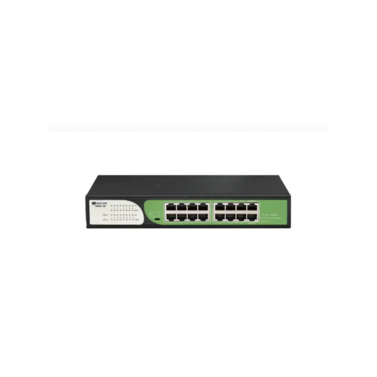 BDCOM S1500-16T 16 PORT GE RJ45 UNMANAGED Gigabit Yönetilemez Network Switch