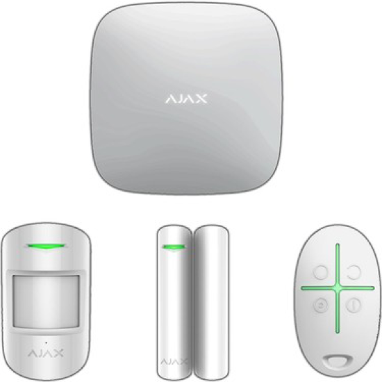AJAX HubKit / StarterKitHub Kablosuz Alarm Kiti - BEYAZ
