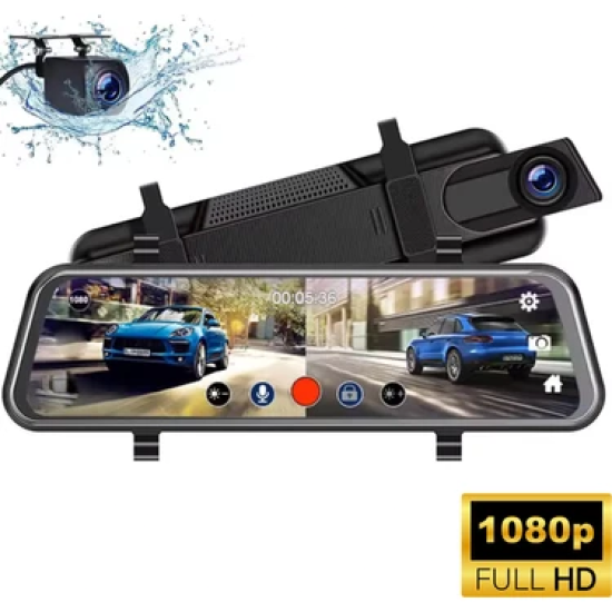 ARAÇ DİKİZ AYNASI KAMERASI FULL HD 1080P 2.8" TFT