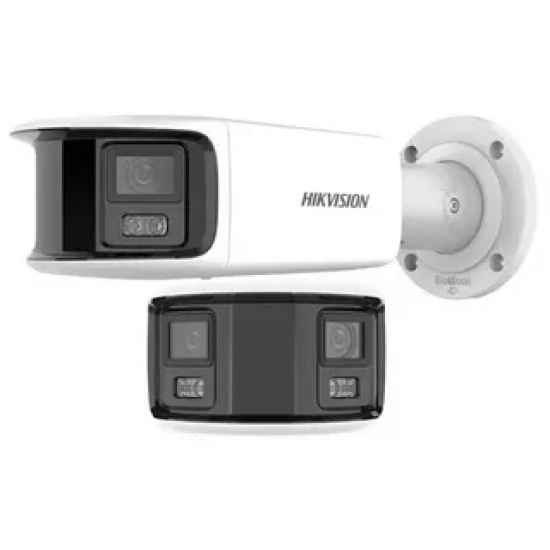 HIKVISION DS-2CD2T67G2P-LSU/S 6MP / 2.8MM 180° PANAROMİC / COLORVU / İKİ YÖNLÜ SES / IP BULLET KAMERA / 40M IR / METAL
