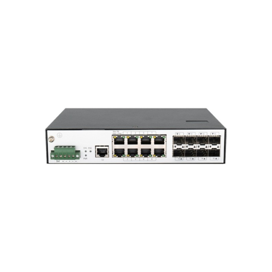 BDCOM IES2000-5024S8C4X 16 Port Yönetilebilir Endüstriyel Switch -16-Port Gigabit SFP +8-Port Gigabit RJ45/SFP Combo +4-Port 10G/GE SFP+