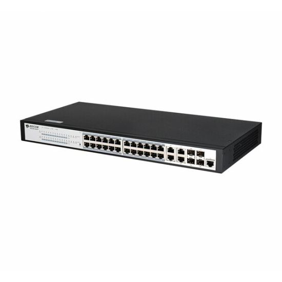 BDCOM S2528-C 24 GE Gigabit 24 Port Yönetilebilir Network Switch
