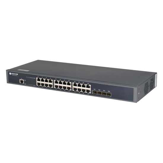 BDCOM S2900-24T4X 24 GE TX port - 4 10GE/GE SFP+port Yönetilebilir Network Switch