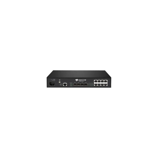 BDCOM S2900-8TG4X 8 Port Yönetilebilir 8 Port 10GE/2.5G/GE RJ45 + 4 Port 10GE SFP+ L3 Network Switch