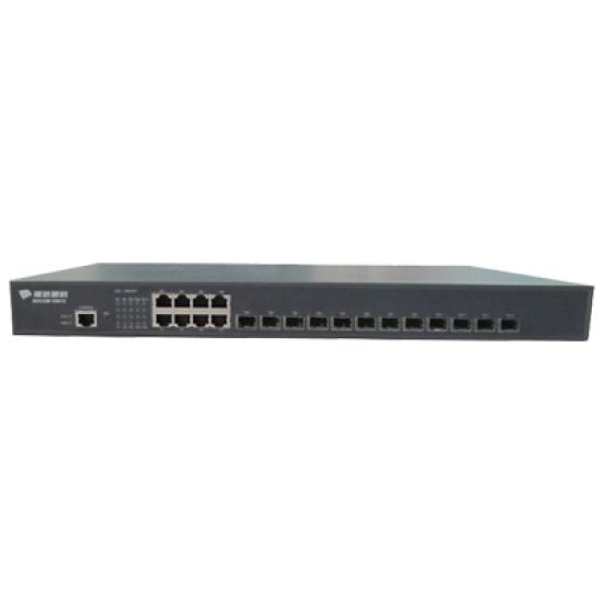 BDCOM S5612E  8 Port Yönetilebilir Network Omurga-12 10G/GE SFP+ Port Switch MANAGED SWITCH/12 ADET 10GE SFP
