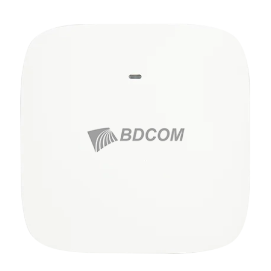 BDCOM WAP2100-T618-V2  Tavan Tipi Access Point 1800Mbps WiFi6 1-Port GE PoE-in WAN/1-Port Gigabit RJ45 LAN