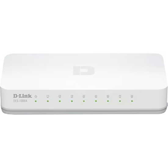 D-LİNK DES-1008C  8 PORT 10/100 Mbps DESKTOP SWİTCH