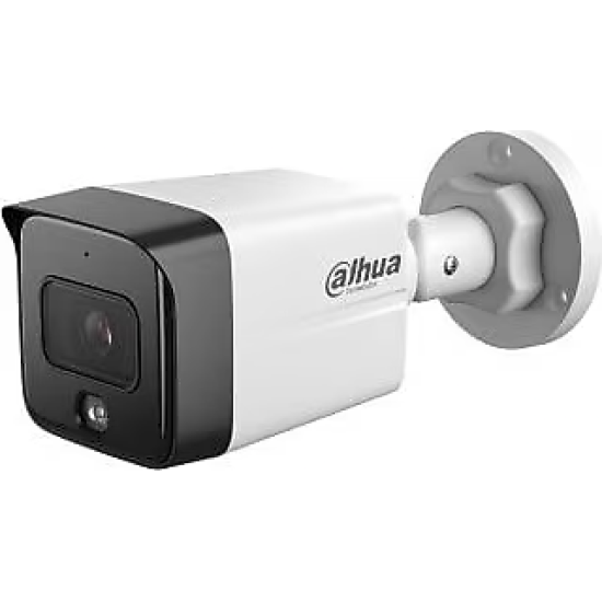 DAHUA IPC-HFW1230TC1-SA-0280B-S6 2MP 2.8 MM SES/MİKROFON BULLET IP POE KAMERA