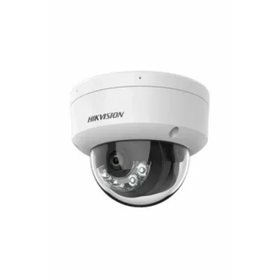 HIKVISION DS-2CD1123G2-LIUF 2MP / 2.8MM / SMART HYBRID LIGHT / MİKROFON / IP DOME KAMERA / 30M IR /IK08