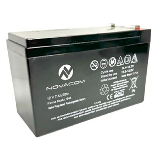 NOVACOM 12v 7a AKÜ