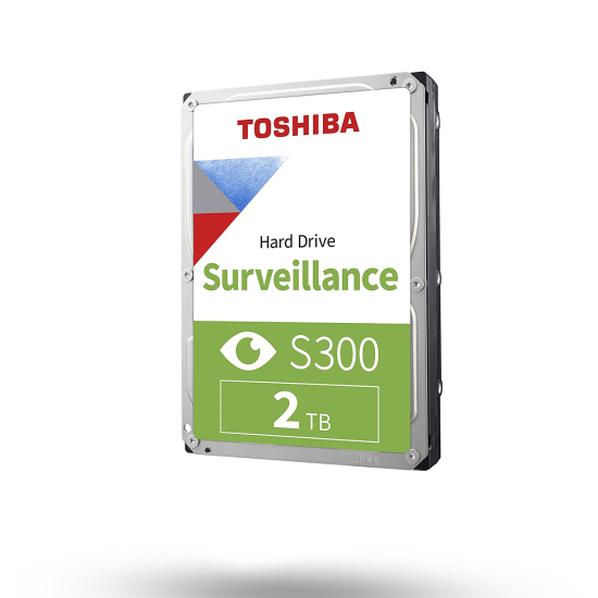 GV HD TOSHIBA S300 Surveillance 2TB 5400RPM 128MB 7/24 HDD