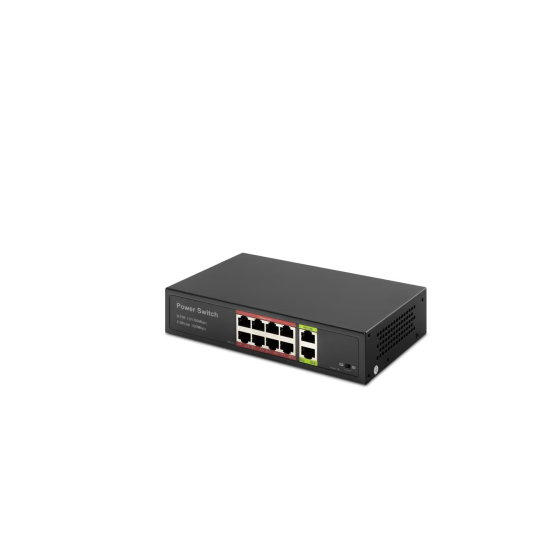 HADRON HD08 POE SWITCH 8 PORT 2 UPLİNK 8+2 10/100