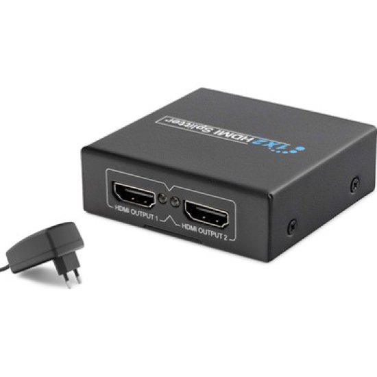 HADRON HDX1284 SPLITTER HDMI 1.4V 1080P 3D 1 GİRİŞ 2 ÇIKIŞ