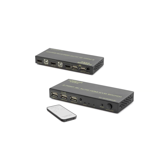 HADRON HDX1325 SWITCH USB+HDTV KVM 3 PORT 1 GİRİŞ 2 ÇIKIŞ