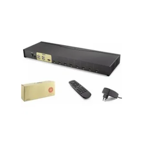 HADRON HDX1378 HDMI KVM SWITCH-SPLITTER 8 PORT
