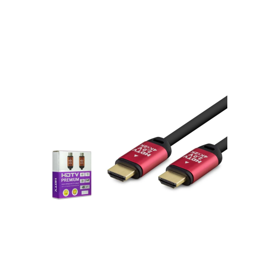 Hadron Hdx2034 Hdmi Hdtv Kablo Pvc 4K Od8.0 5M Siyah