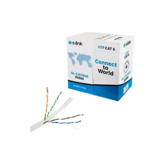 KABLO S-LİNK CAT6 TOP 305M SL-CAT608