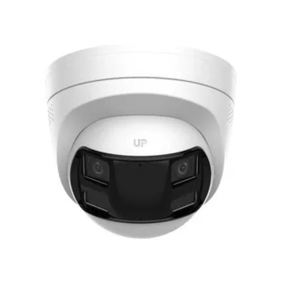 HIKVISION DS-2CD1383G2P-LIUF/SL 8MP/2 MM ÇİFT KAMERA 180° PANAROMİC / DAHİLİ İKİ YÖNLÜ SES/ 30M IR DOME KAMERA