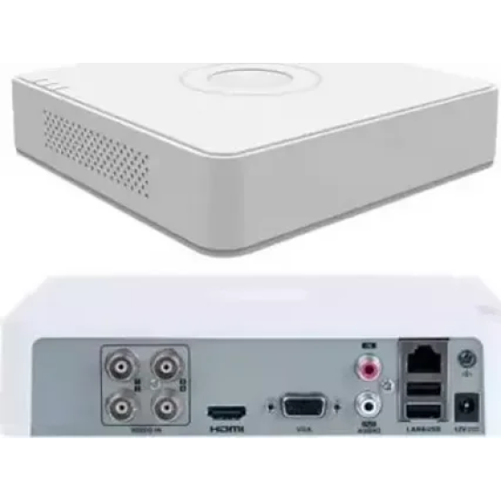 HIKVISION DS-7104HGHI-K1 4 Kanal 1080p Lite Mini 1U H.265 DVR