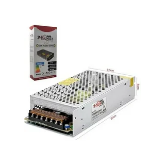 İST HIGHTEK 12V 10A METAL KASA ADAPTÖR