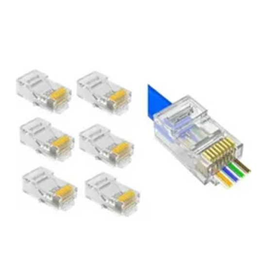 IRONSTAR 100'LÜ PAKET IRJ46 YENİ NESİL JAK CAT5/CAT6
