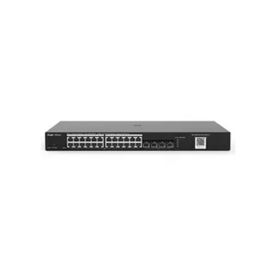 RUIJIE RG-NBS3100-24GT4SFP 24GE Port, 4x1GE SFP L2 Yönetilebilir Switch NETWORK