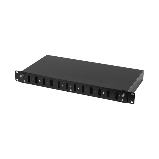 ZEYTEK 1U 19" 12 Port SC Duplex "Z" Tipi F.O.P. panel