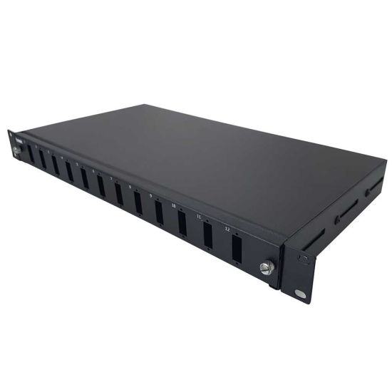 KİLİTLİ 12 PORT KABİNTİPİ FİBER PATCH PANEL