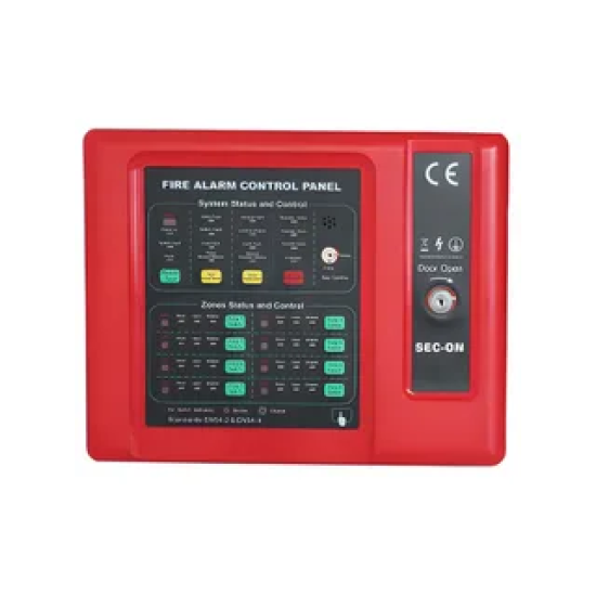 SEC-ON SC-CFP2166-8 8 ZONE KONVANSİYONEL YANGIN ALARM PANELI