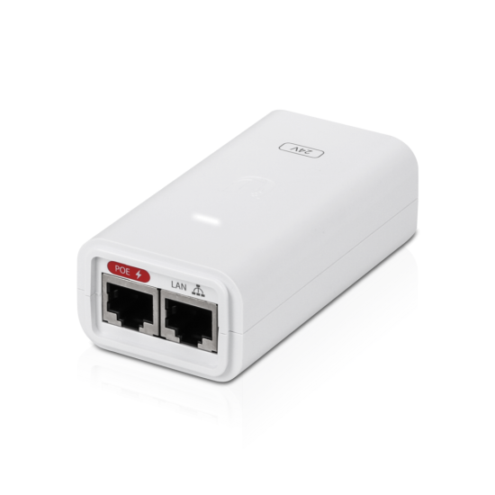 UBNT POE-24-12W-G 24VDC-0.5A Gigabit PoE Enjektör