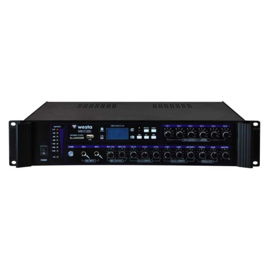 WESTA WM2350U 350W 6 ZONE MİKSER ANFİ