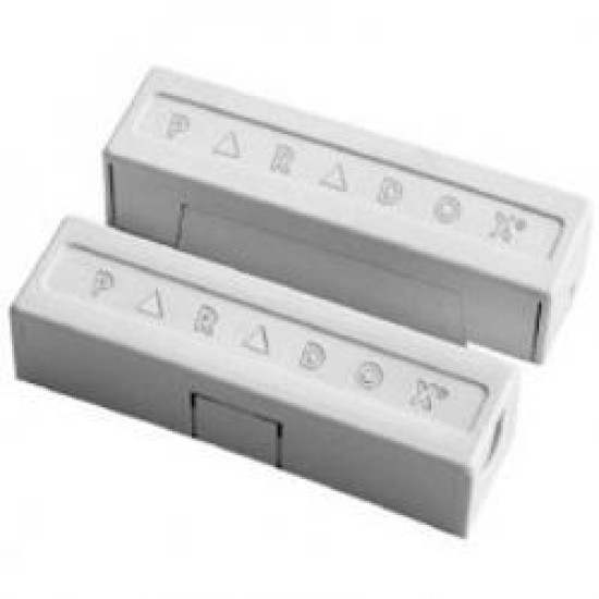 PARADOX HIRSIZ ALARM CİHAZI KABLOSUZ MANYETİK KONTAK BEYAZ 2XAAA PİL