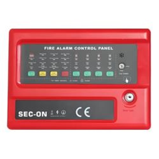 SEC-ON SC-CFP2166-4   4 ZONE KONVANSİYONEL YANGIN ALARM PANELI
