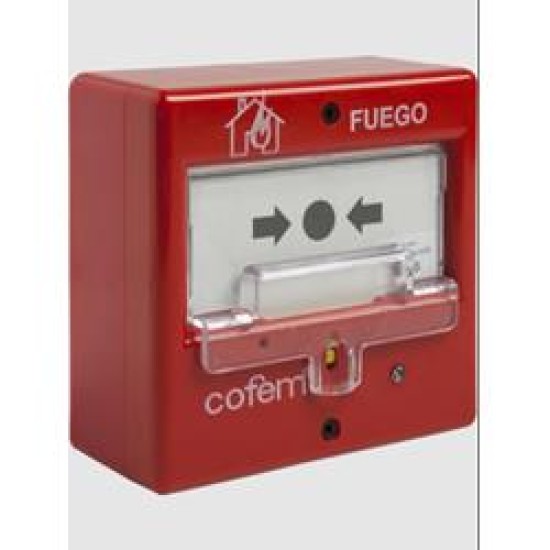 Cofem Resetlenebilir Yangın İhbar Butonu Adreslenebilir PUCAY