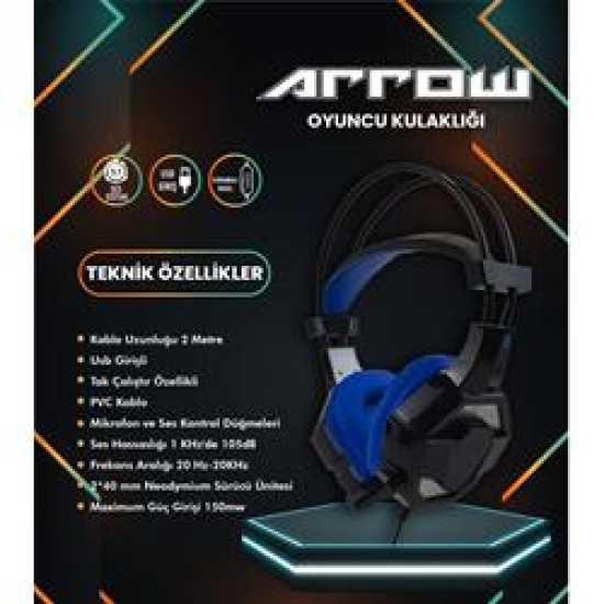 XSQUARE DSP004 5.1 USB KONTROLLER MİKROFONLU GAMER KULAKLIK