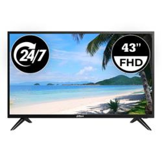 DAHUA LM43-F200 43"  8ms 60Hz 330nt HDMI VGA MM VESA 7x24 Endüstriyel Monitör