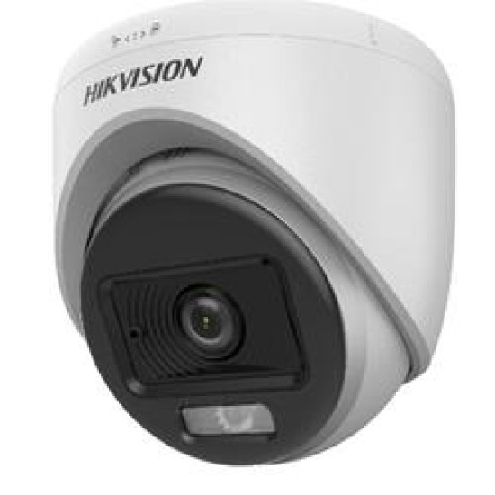 HIKVISION DS-2CE70DF0T-LPFS 2MP 2.8mm Akıllı Çift Işık ColorVu Turret HDCVI Kame