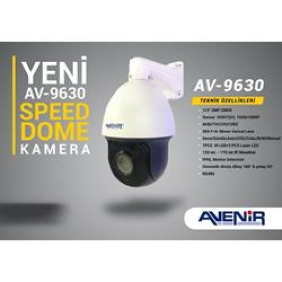 AVENİR AV-9630 2MP 30X  MOBESE SPEED DOME KAMERA