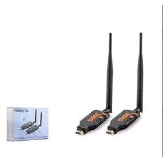 HADRON HDX1350 HDMI EXTENDER KABLOSUZ 1TX*1RX 100 MT 4K