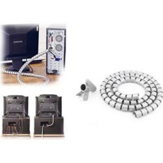 S-LİNK SL-195 GRİ KABLO TOPLAYICI  20M