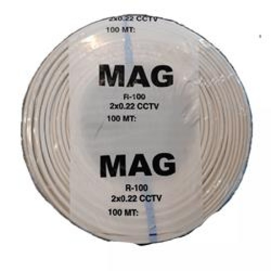 RETRO R-100 MAG 2X0,22MM  100 METRE CCTV KABLO