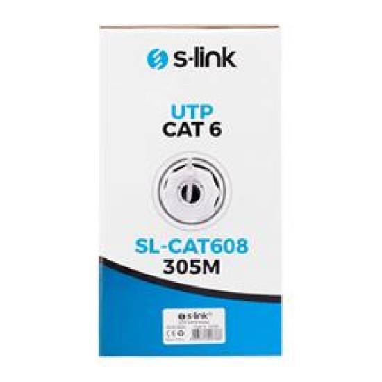 KABLO S-LİNK CAT6 TOP 305M SL-CAT608