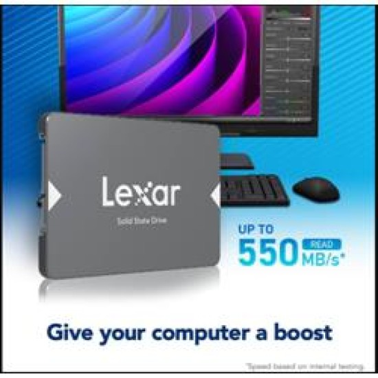 LEXAR 2.5" SATA 128GB 6GB/s SSD
