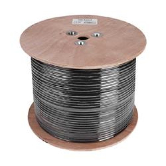 HYTECH HY-CAT629 305M SİYAH 0.36MM 23AWG UTP CAT6 DIŞ CEPHE